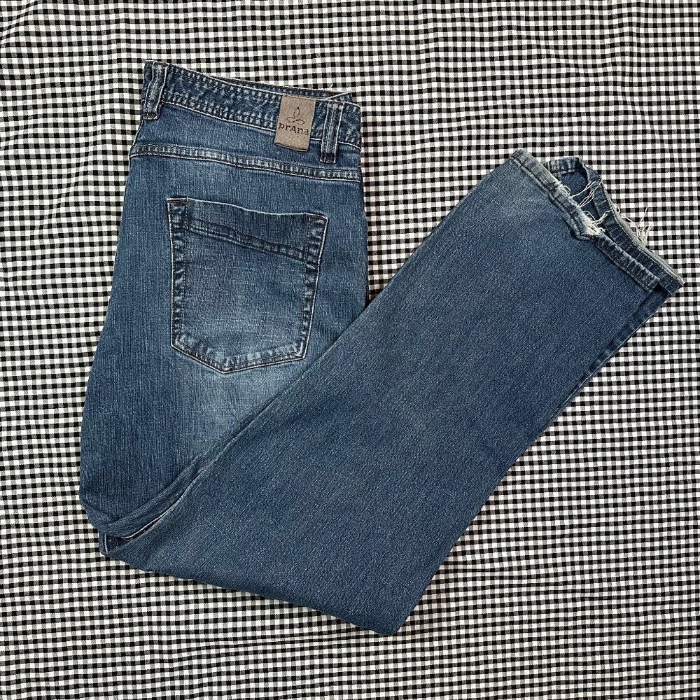 Prana Men's Straight Leg Medium Wash Denim Jeans Size 34 - Gorpcore / Outdoor